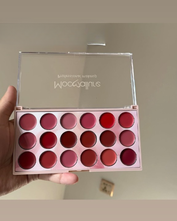 Moccallure Professional 18-Color Lipstick Kit – Long-Lasting Hydrating Lip Makeup Set