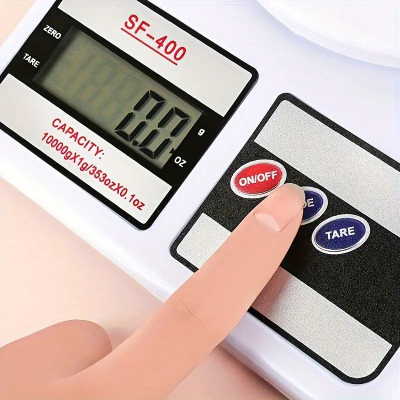 Digital Kitchen Weighing Scale | 10kg Capacity | High-Precision LCD with Tare Function