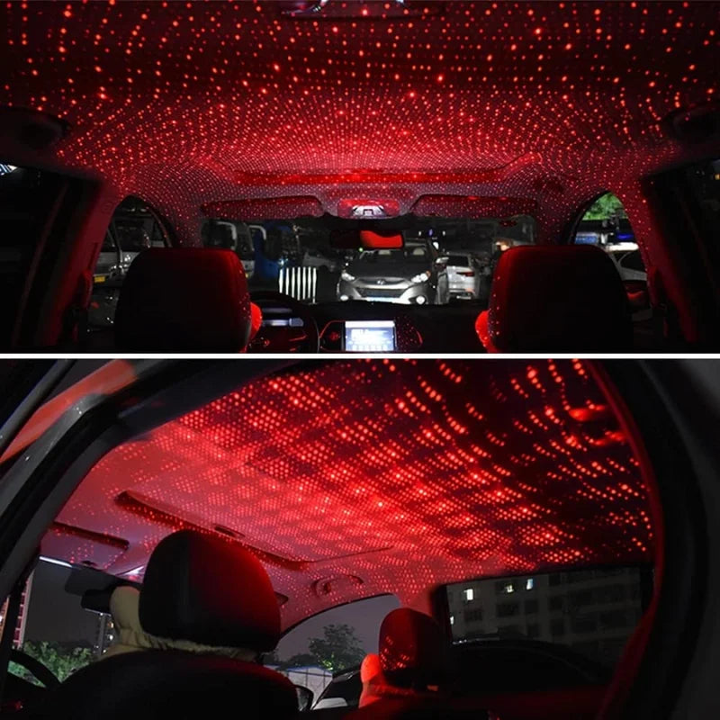 LED Galaxy Star USB Decoration Light | Starry Laser Projector Night Light for Home & Car