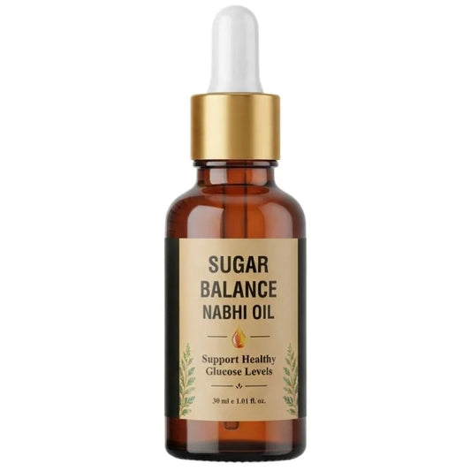 Sugar Balance Nabhi Oil | Herbal Belly Button Massage Oil | Ayurvedic-Inspired Navel Care Oil | 30ml